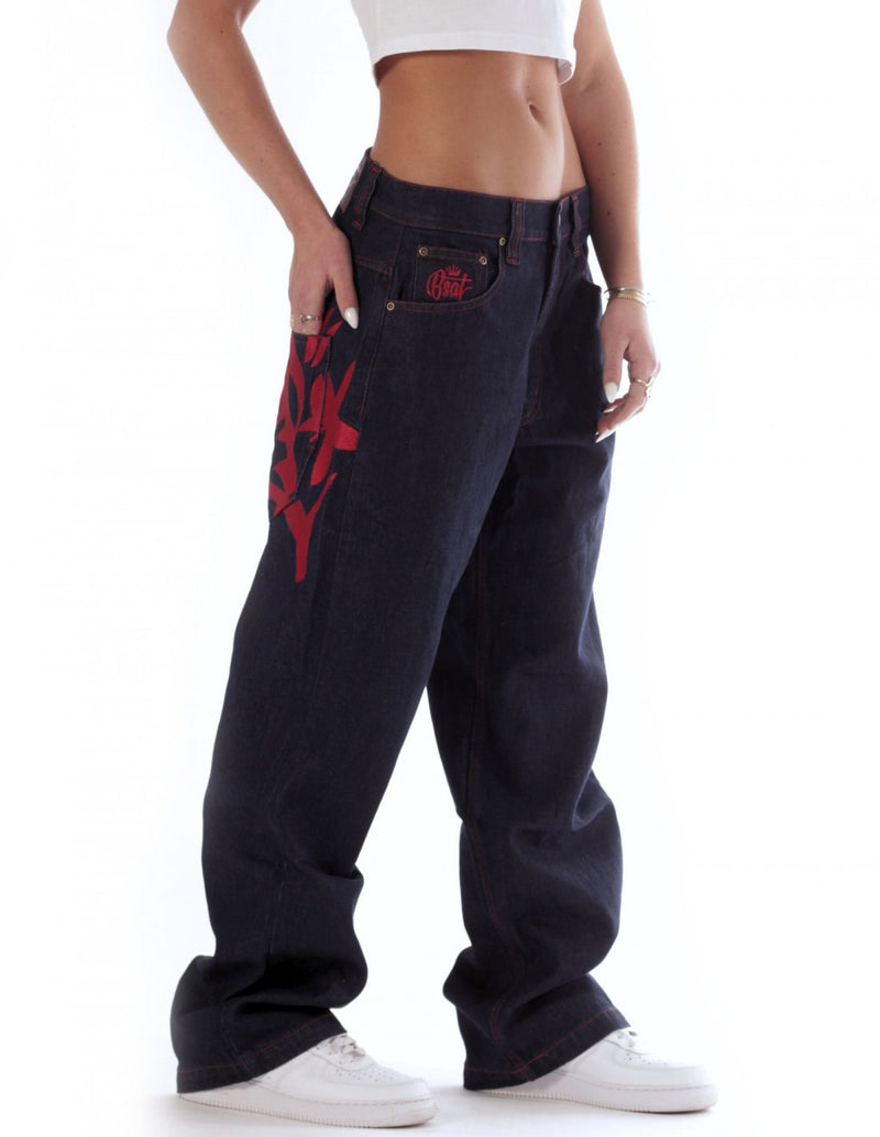 ALUVIA BAGGY JEANS