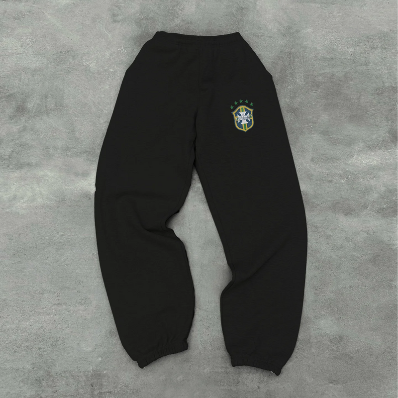 Aluvia Football Cuffed Sweats Brazil Edition